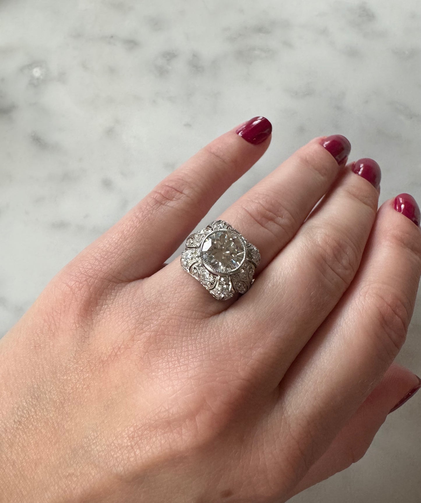 Art Deco Diamond Ring *On Hold*