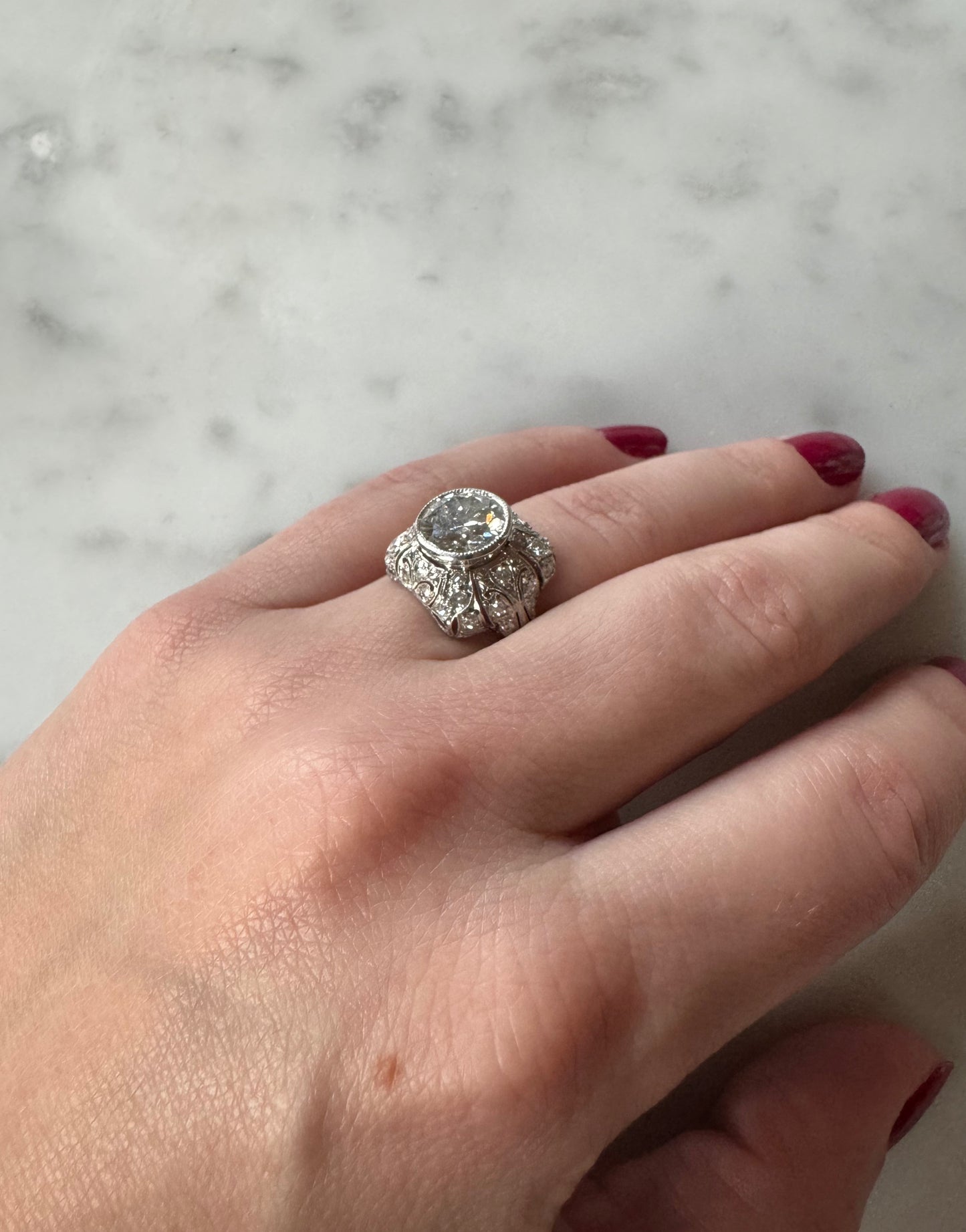 Art Deco Diamond Ring *On Hold*